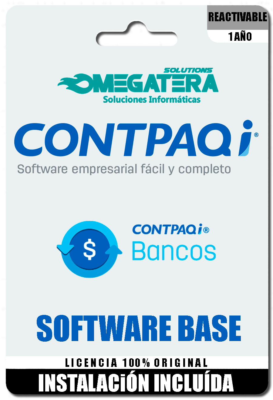 CONTPAQi MULTIEMPRESA - SOFTWARE BASE - REACTIVABLE CONTPAQi MULTIEMPRESA - SOFTWARE BASE - REACTIVABLE